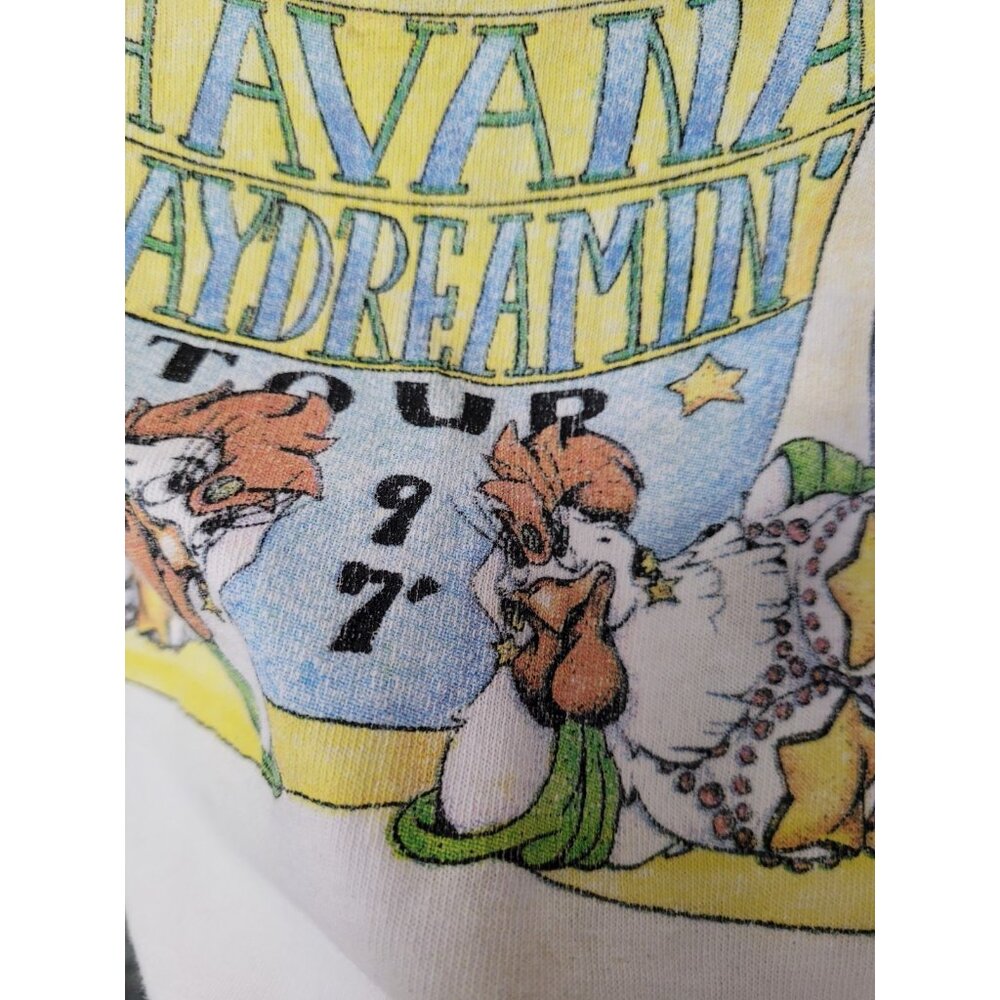 Vintage Jimmy Buffett Shirt Mens L 1997 Havana Daydreamin Murina - Picture 6 of 14